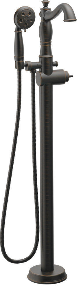 Delta Cassidy Floor Mount Tub Filler Trim - Less Handle, Venetian Bronze