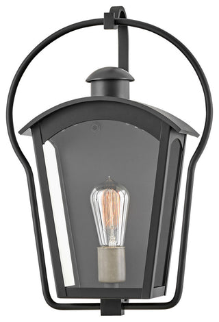 Hinkley Lighting 13300 Yale 1 Light 18" Tall Heritage Outdoor - Black /