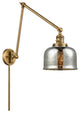 INNOVATIONS 238-BB-G78 1-Light Swing Arm Brushed Brass