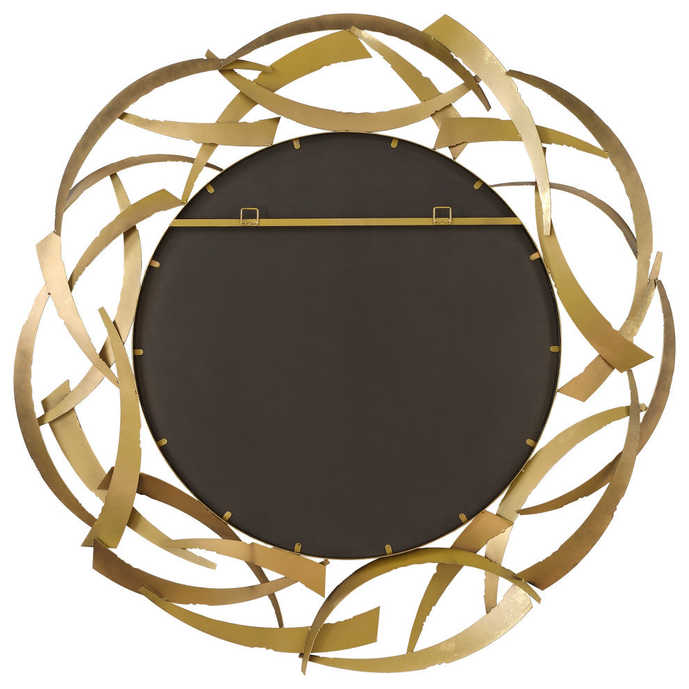 Uttermost - 08181 - Mirror - Cutting Edge - Antiqued Golden Bronze
