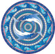 Drop-In Dolphins Vinyl Swimming Pool Mat, 59" X 59"