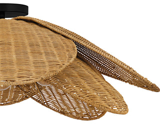 Quoizel WLL1730 Willa 4 Light 30"W Semi-Flush Ceiling Fixture - Matte Black