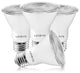 Luxrite 4 Pack PAR20 LED Bulb 7W 3000K Dimmable Wet Rated UL Listed