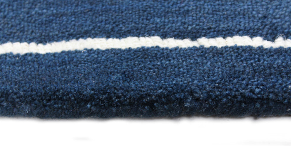 Bashian Brentwood Area Rug, Navy, 3.6''x5.6''