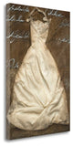 "Pretty N Chique II" By Maria,Ready to Hang Giclee Print on Gallery Wrap Canvas