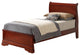 Louis Philippe Cherry Twin Panel Bed
