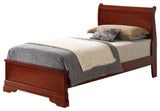 Louis Philippe Cherry Twin Panel Bed