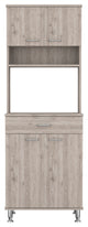 DEPOT E-SHOP Helis 60 Kitchen Pantry, Light Gray
