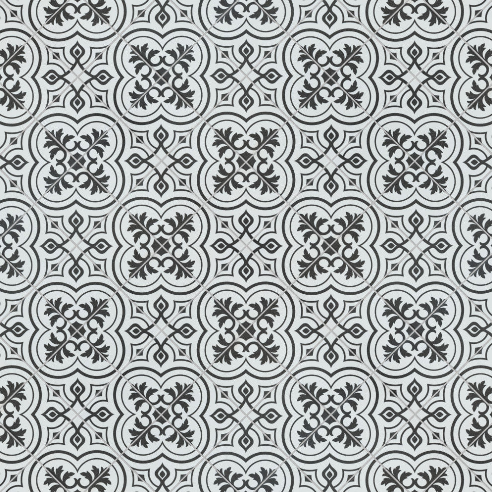 Harmonia Vintage White Ceramic Floor and Wall Tile