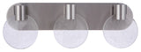 Craftmade Glisten 3 Light LED Vanity, Brushed Polished Nickel