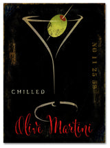 Color Bakery 'Olive Martini II' Canvas Art, 18x24