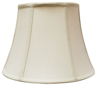 Royal Designs Modified Bell Lampshade, Linen Eggshell, 9.5x15x11.5, Washer