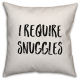 Autumn is For Snuggles, Throw Pillow, 20"x20"