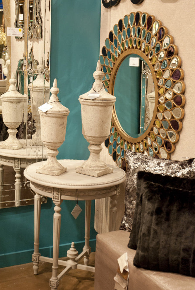 Howard Elliott Grace Round Mirror