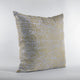 Plutus Yellow Golden Leaf Jacquard Luxury Throw Pillow, 12"x20"