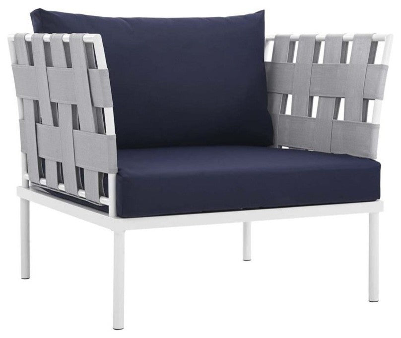 Harmony 3-Piece Outdoor Patio Aluminum Set