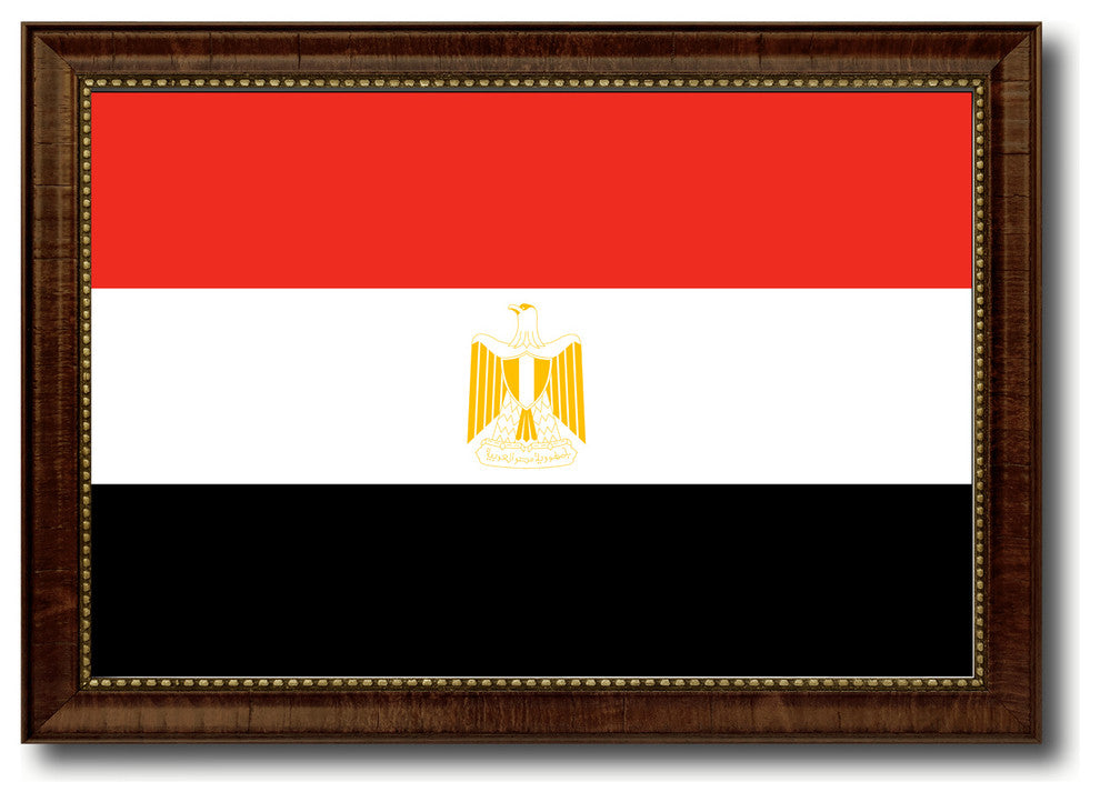 Egypt Country Flag Canvas Print, 15"x21"