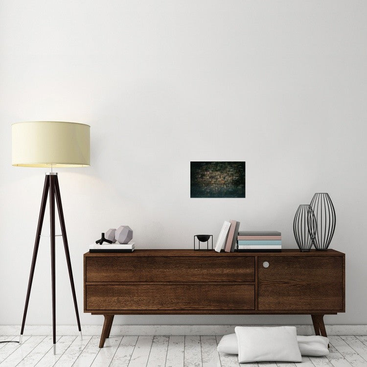 "Multi House" Stretched Canvas Giclee by Roberto Marini, 18x12"