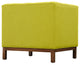 Modern Wheatgrass Panache Upholstered Fabric Armchair