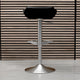Modern Ray Bar Stool Soft White, Black