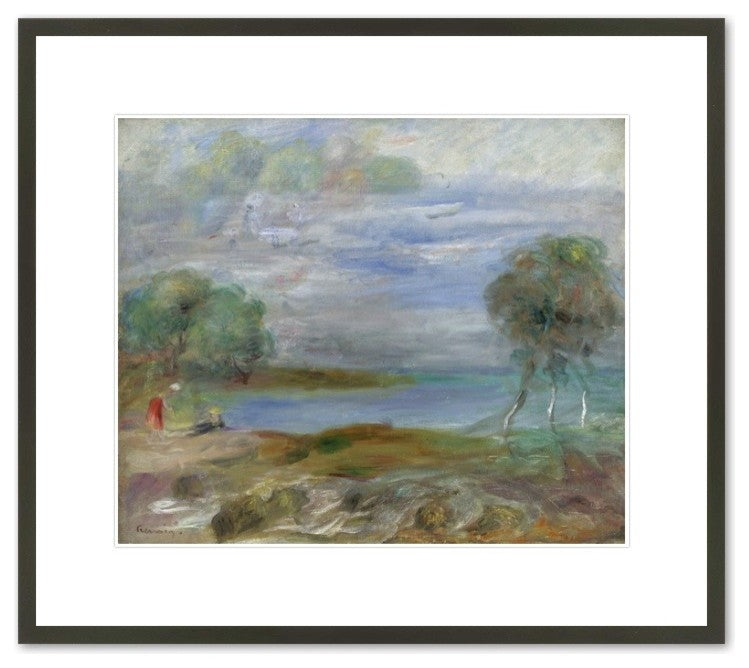 Two People at The Water's Edge