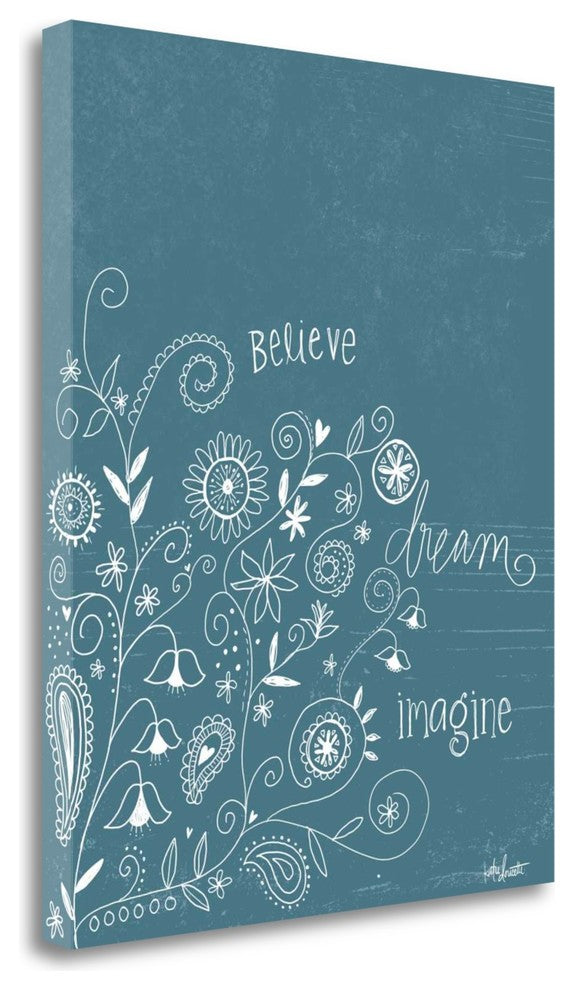 "Funky Paisley" By Katie Doucette, Giclee Print on Gallery Wrap Canvas