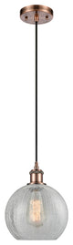 Innovations Lighting 516-1P-AC-G125-8 Athens 1 Light 8" Mini Pendant
