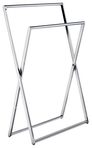 Outline Freestanding Towel Rail, Polished Chrome