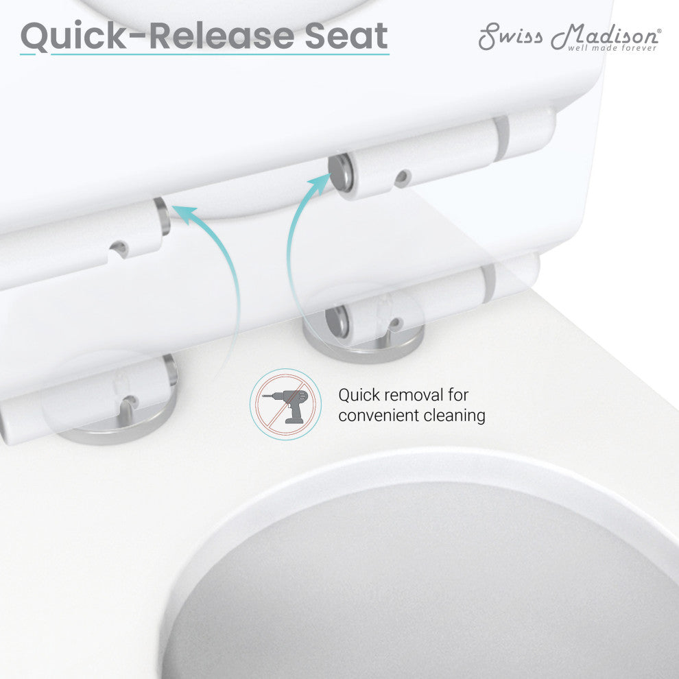 Manoir One-Piece Elongated Toilet Dual-Flush 1.1/1.6gpf