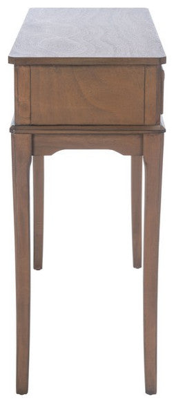 Safavieh Opal 2 Drawer Console Table, Brown