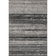 Nuloom Nova Stripes Contemporary Area Rug, Dark Grey 4'x6'