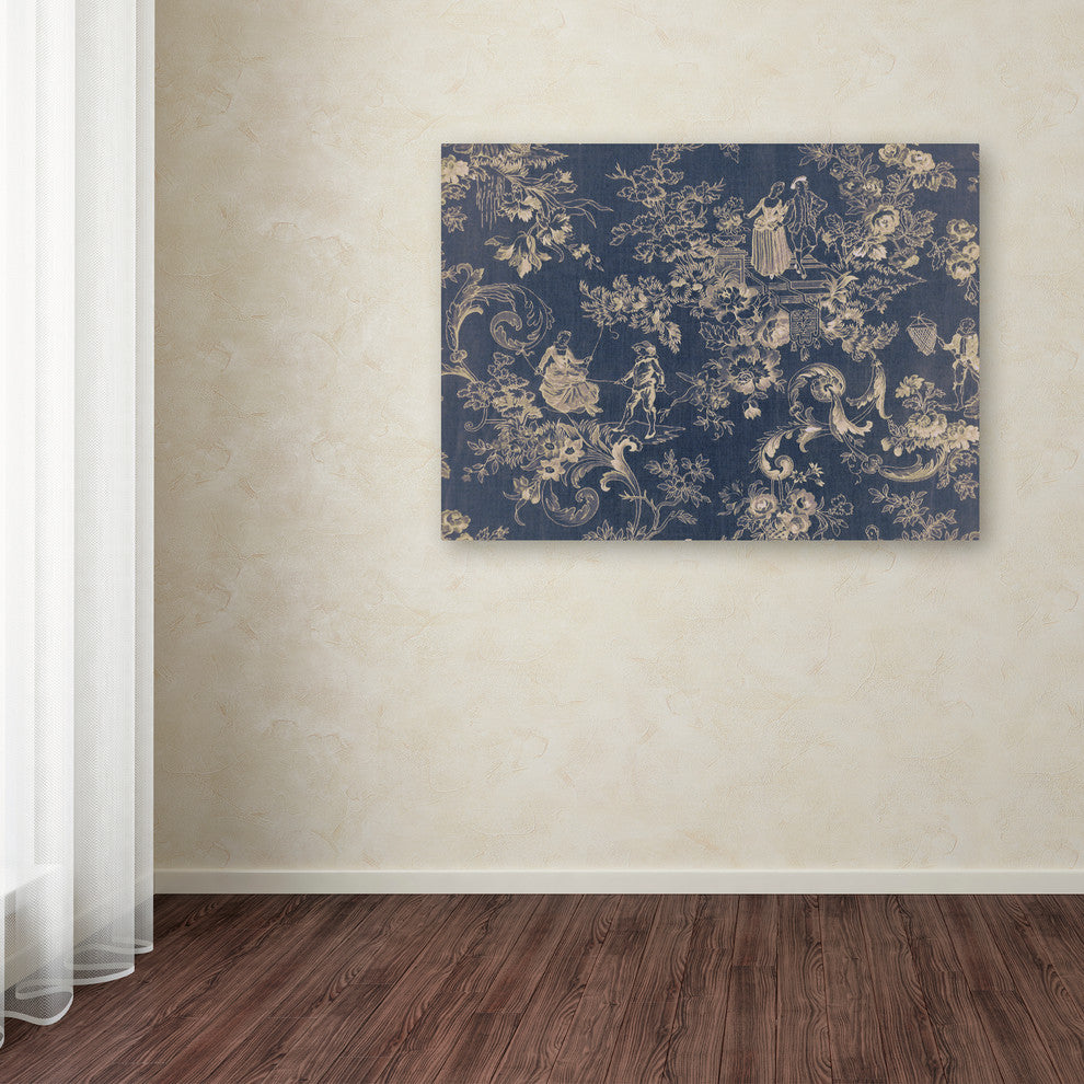 Color Bakery 'Toile Fabrics II' Canvas Art, 32"x24"