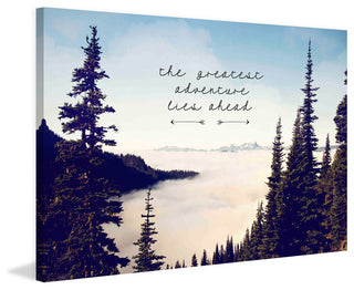 "The Greatest Adventure" Print on Canvas by Sylvia Cook