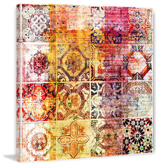 "Nador" Fine Art Canvas Print, 18"x18"