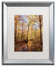 Jason Shaffer ''Morgan Street 2'', Silver Frame, White Mat, 16x20