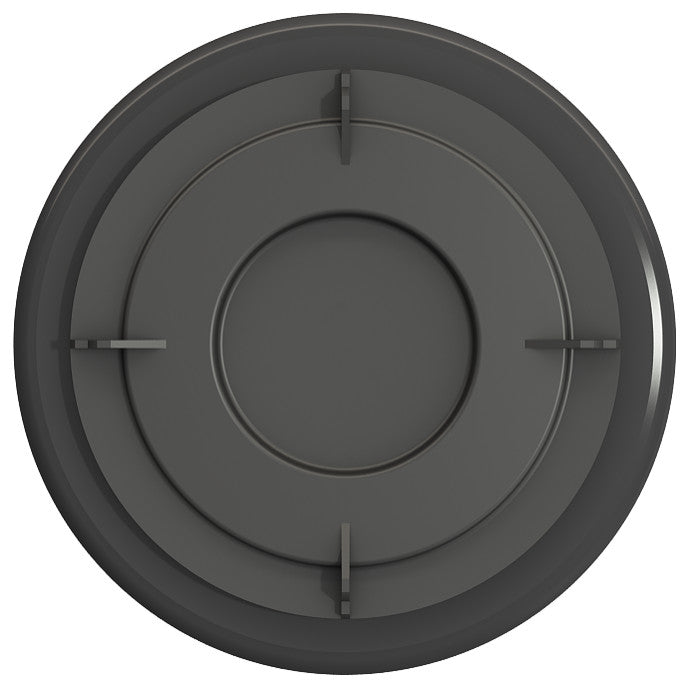 BOCCHI 1220-020 Fireclay Drain Cover for Sink Strainers, Matte Dark Gray