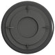 BOCCHI 1220-020 Fireclay Drain Cover for Sink Strainers, Matte Dark Gray