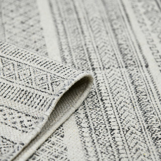 DUNE Alliya Area Rug, Gray, 8'6" x 12', Geometric