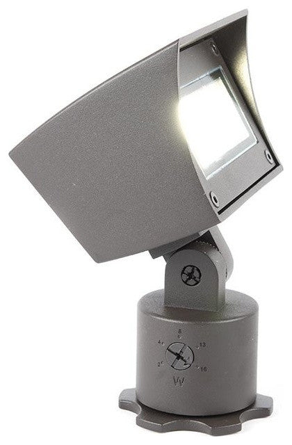 WAC Lighting LED 120V Flood Light, Bronzed Brass