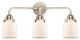 Small Bell Bath Vanity Light, Polished Nickel, Matte White, Matte White