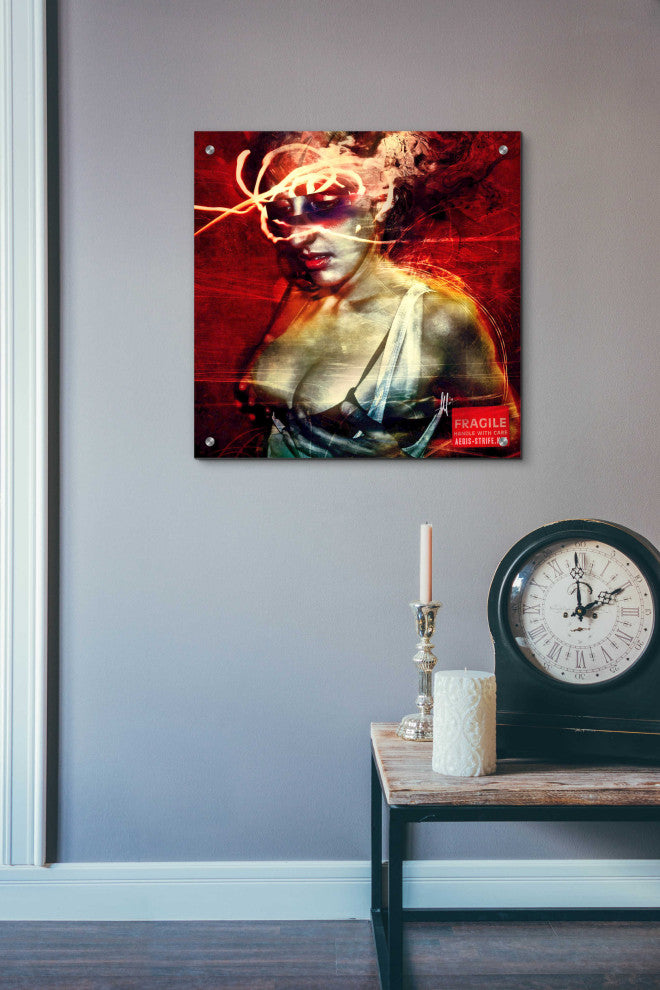 Epic Art 'Dare' by Mario Sanchez Nevado, Acrylic Glass Wall Art, 24"x24"
