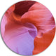 Antelope Canyon Landscape, Photography Disc Metal Wall Art, 23"