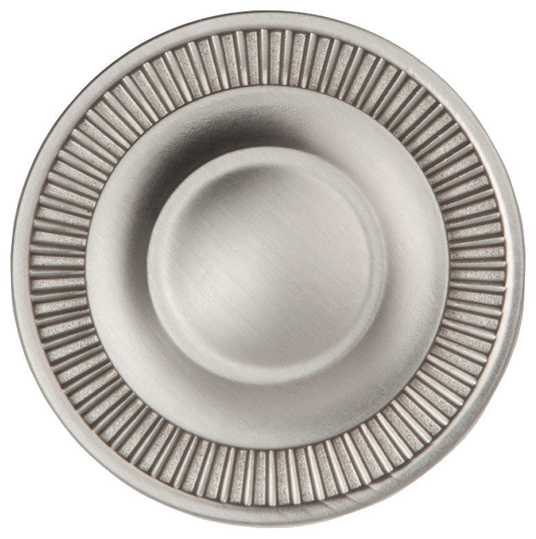 Sumner Street Home Hardware Minted Knob, Large, Satin Nickel