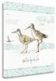"Sandpiper Sea IV" By Anne Tavoletti, Giclee Print on Gallery Wrap Canvas