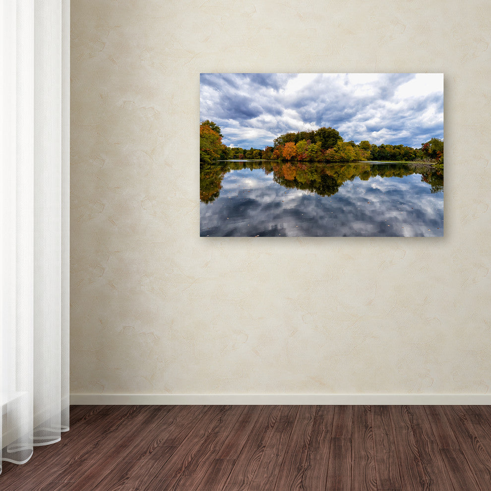 PIPA Fine Art ''Autumn Reflections'' Canvas Art, 24x16