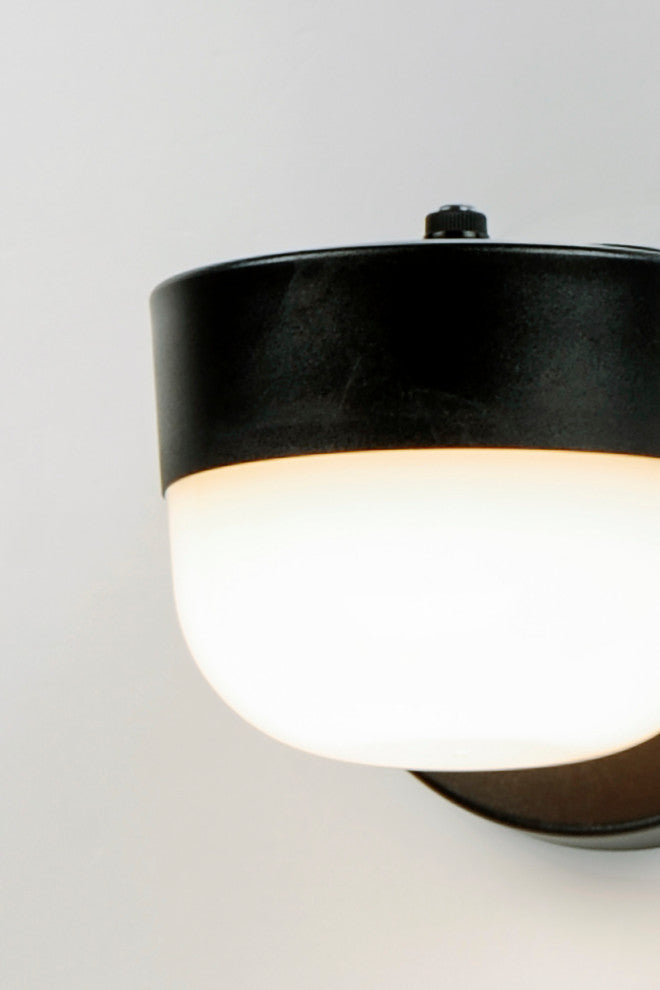 Maxim 51116FT Michelle 5" Tall LED Outdoor Wall Sconce - Black