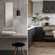 1 Light black pendant Edison Style Hanging light Kitchen Island Ceiling light