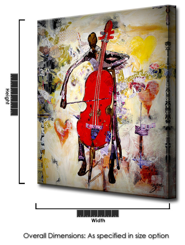 In the Groove, Canvas Wall Art, 20"x16"