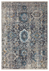 Samra SAM-02 Grey/Multi 18" x 18" Sample