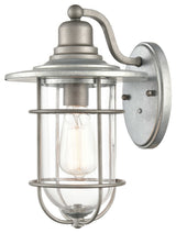 Millennium 2921-GA One Light Outdoor Wall Bracket, Galvanized Finish